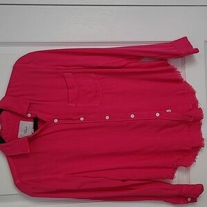 Rails Hot Pink Collared Shirt